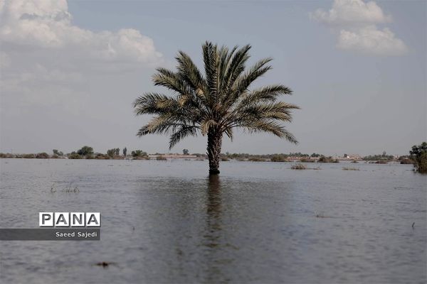 خوزستان محاصره در سیل