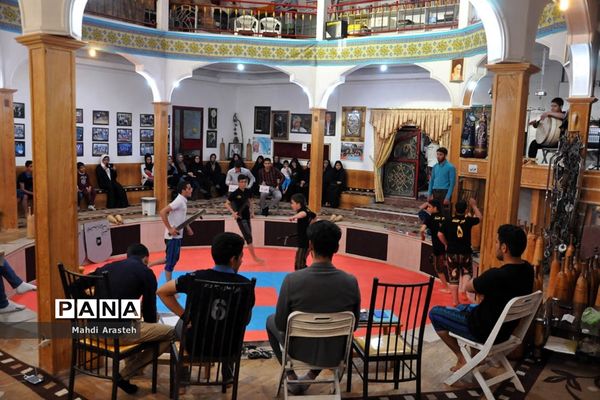 مسابقات بین گودی زورخانه مالک اشتر بیرجند