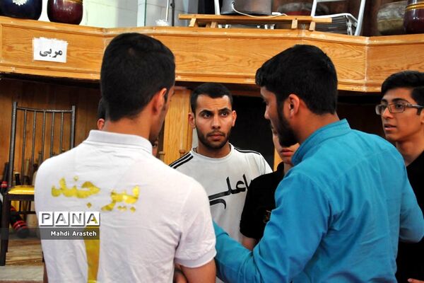 مسابقات بین گودی زورخانه مالک اشتر بیرجند