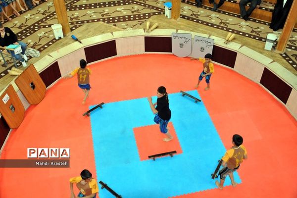 مسابقات بین گودی زورخانه مالک اشتر بیرجند