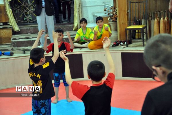 مسابقات بین گودی زورخانه مالک اشتر بیرجند