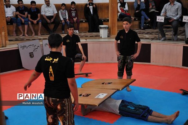 مسابقات بین گودی زورخانه مالک اشتر بیرجند