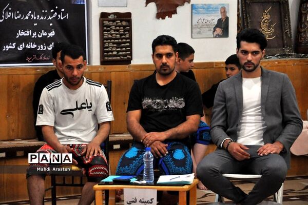 مسابقات بین گودی زورخانه مالک اشتر بیرجند