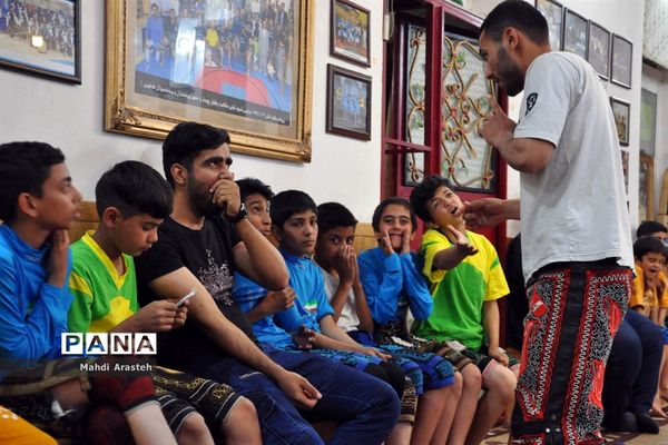 مسابقات بین گودی زورخانه مالک اشتر بیرجند