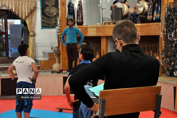 مسابقات بین گودی زورخانه مالک اشتر بیرجند