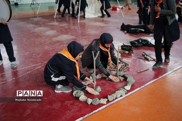 همایش پیشتازان تمام تشکیلاتی سازمان دانش‌آموزی در فریمان