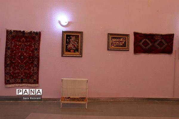 نمایشگاه هنرجویان خانه کارگر شهرستان اسلامشهر