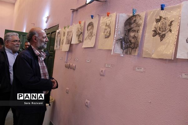 نمایشگاه هنرجویان خانه کارگر شهرستان اسلامشهر