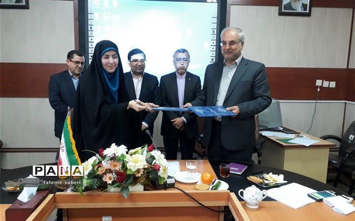 انعقاد تفاهم نامه همکاری آموزش و پرورش خلیل آباد با اداره کتابخانه های عمومی این شهرستان