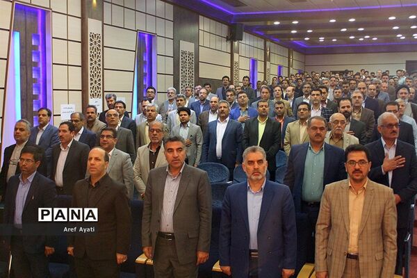 جشن سپاس معلم درسالن قلم چی شهرستان بیرجند