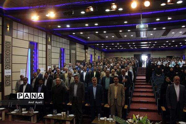 جشن سپاس معلم درسالن قلم چی شهرستان بیرجند