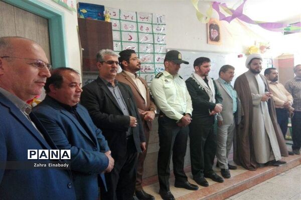 مراسم تجلیل سبز پوشان شهرستان ملارد از مقام شامخ معلم