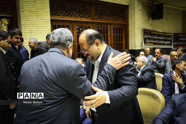 مراسم ختم والده کاظم جلالی