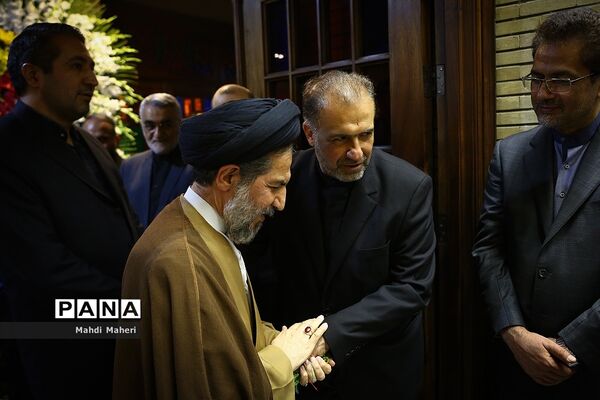 مراسم ختم والده کاظم جلالی