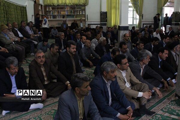 جلسه یادبود فرهنگیان مرحوم شده در شهرستان بیرجند