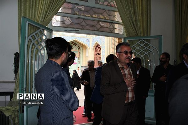 جلسه یادبود فرهنگیان مرحوم شده در شهرستان بیرجند