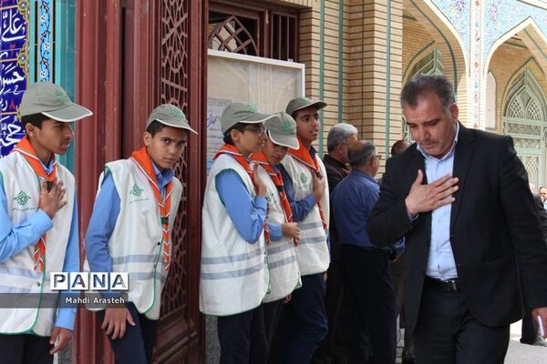 جلسه یادبود فرهنگیان مرحوم شده در شهرستان بیرجند