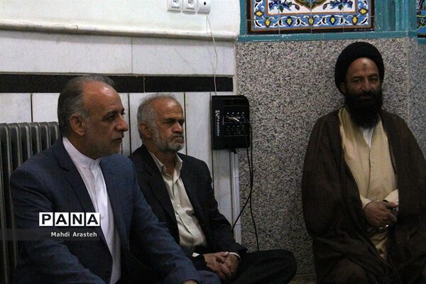 جلسه یادبود فرهنگیان مرحوم شده در شهرستان بیرجند