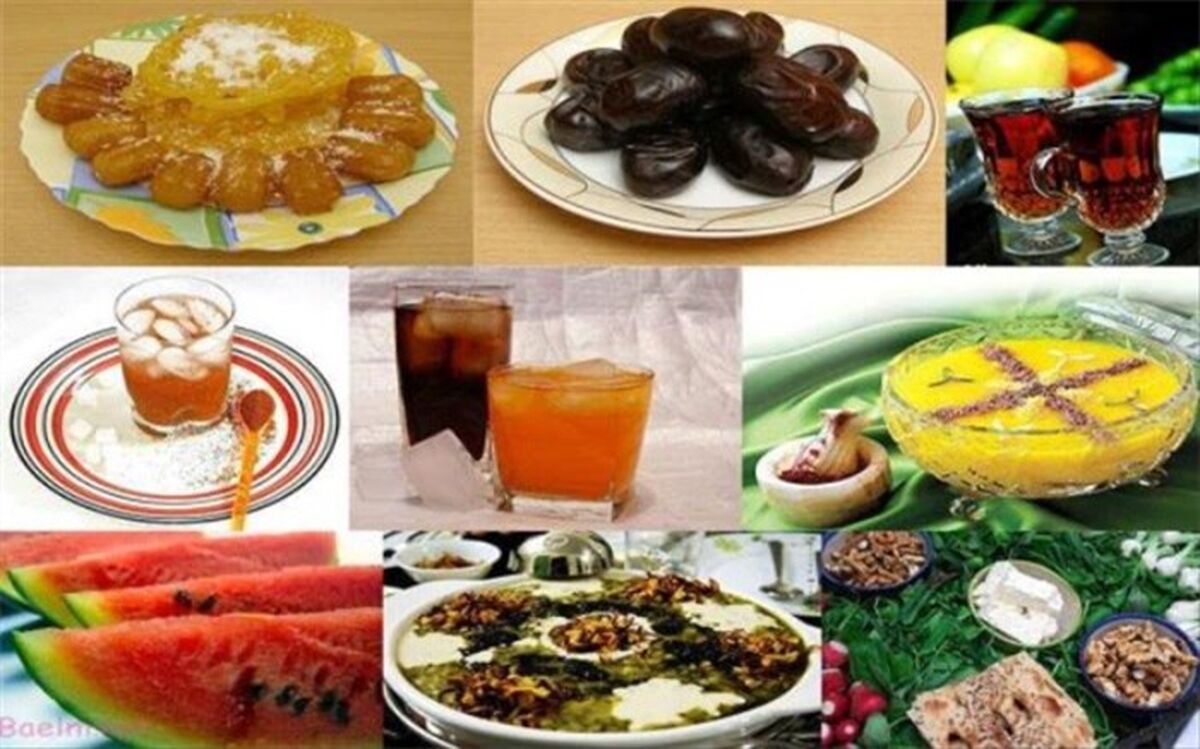 غذاهای مفید برای سحر و افطار