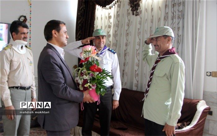 تجلیل از مربی جانباز پیشتاز استان یزد