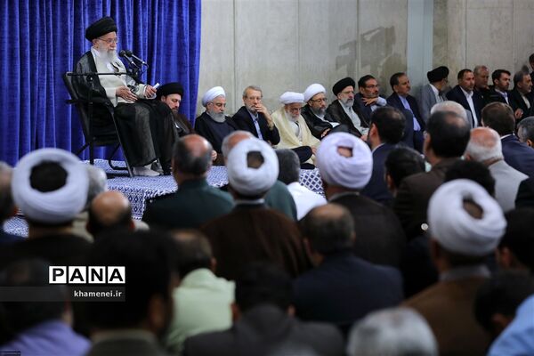 دیدار مسئولان نظام با مقام معظم رهبری