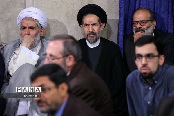 دیدار مسئولان نظام با مقام معظم رهبری