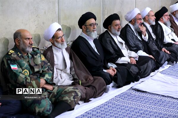 دیدار مسئولان نظام با مقام معظم رهبری