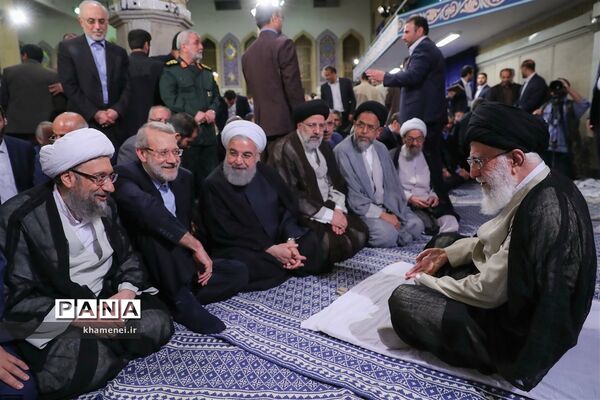 دیدار مسئولان نظام با مقام معظم رهبری