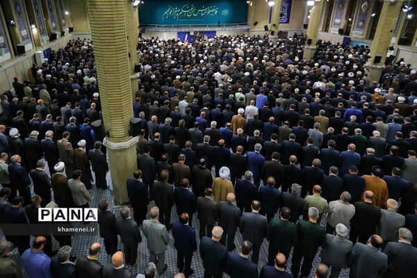دیدار مسئولان نظام با مقام معظم رهبری