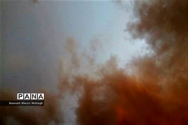 آسمان سرخ کازرون