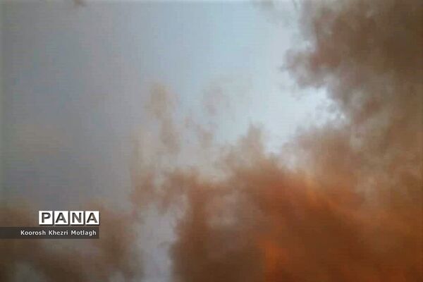 آسمان سرخ کازرون