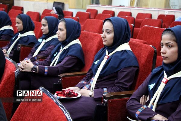 آیین گرامیداشت سالروز تاسیس سازمان دانش‌آموزی