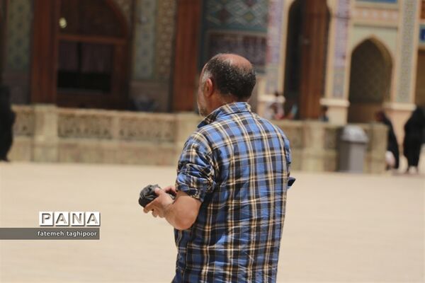 مراسم جزء خوانی قرآن کریم در حرم مطهر شاهچراغ (ع)