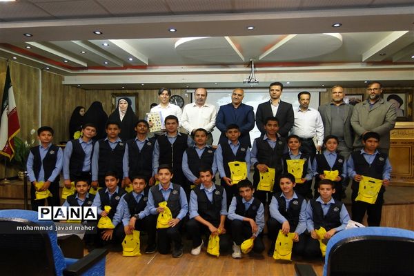 اختتامیه مسابقات فرهنگی و هنری ویژه مقطع متوسطه دوره اول در شهرقدس