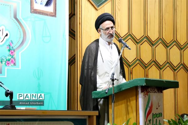 آیین تکریم و معارفه رئیس کل دادگستری مازندران