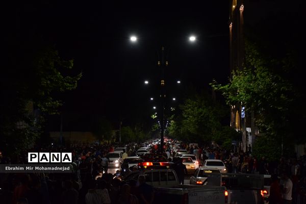 شادی پرسپولیسی‌های بابل برای  قهرمانی در لیگ برتر