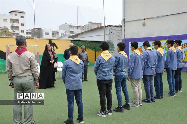 بازی بومی‌محلی دانش‌آموزان پیشتاز شهرستان فریدونکنار