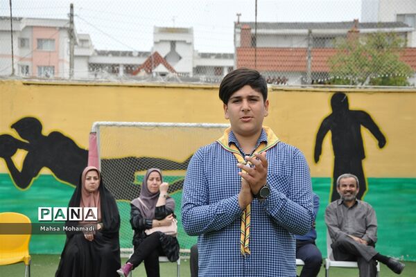 بازی بومی‌محلی دانش‌آموزان پیشتاز شهرستان فریدونکنار