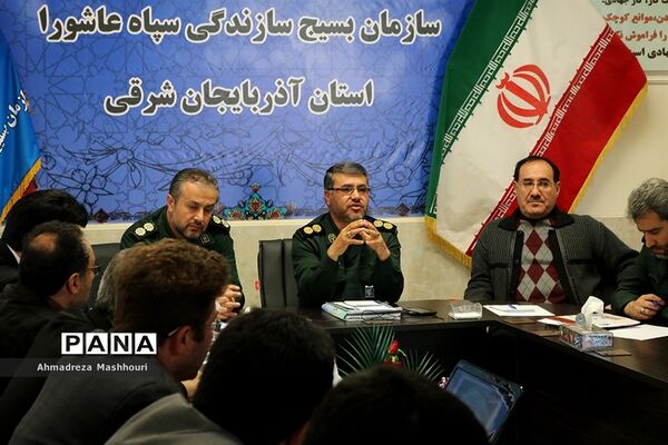 نشست خبری مسئول بسیج سازندگی  سپاه عاشورا