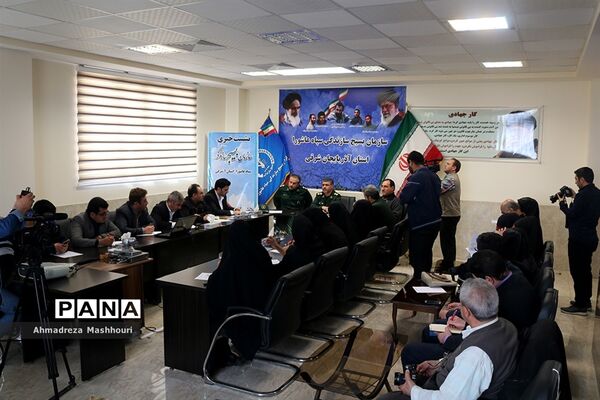 نشست خبری مسئول بسیج سازندگی  سپاه عاشورا