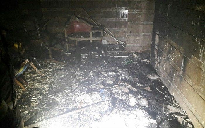 یک کشته و 9 مصدوم در  انفجار خیابان ویلای تهران