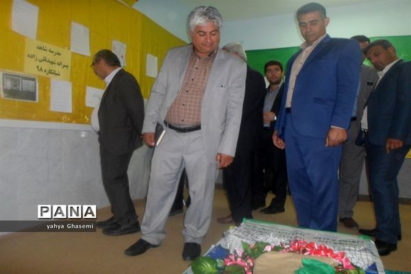 افتتاح نمایشگاه بارش فکری دانش‌آموزان منطقه شبانکاره