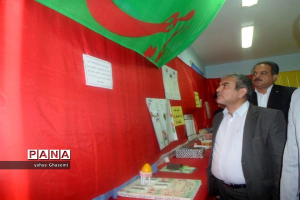 افتتاح نمایشگاه بارش فکری دانش‌آموزان منطقه شبانکاره