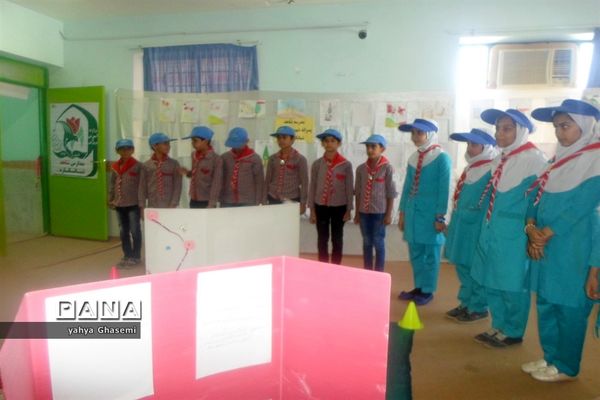 افتتاح نمایشگاه بارش فکری دانش‌آموزان منطقه شبانکاره