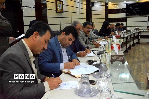 جلسه ستاد اوقات فراغت آموزش و پرورش استان بوشهر