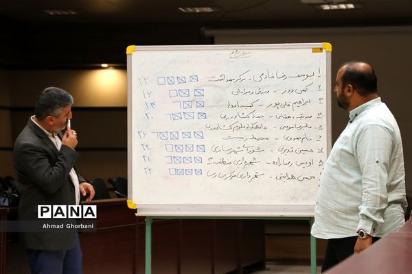 انتخابات هیات رئیسه شورای روابط عمومی شهرستان ساری