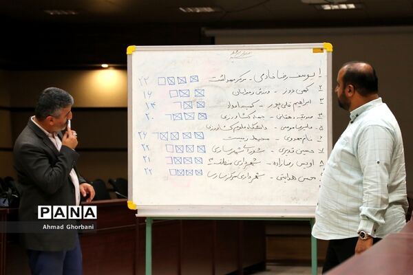 انتخابات هیات رئیسه شورای روابط عمومی شهرستان ساری