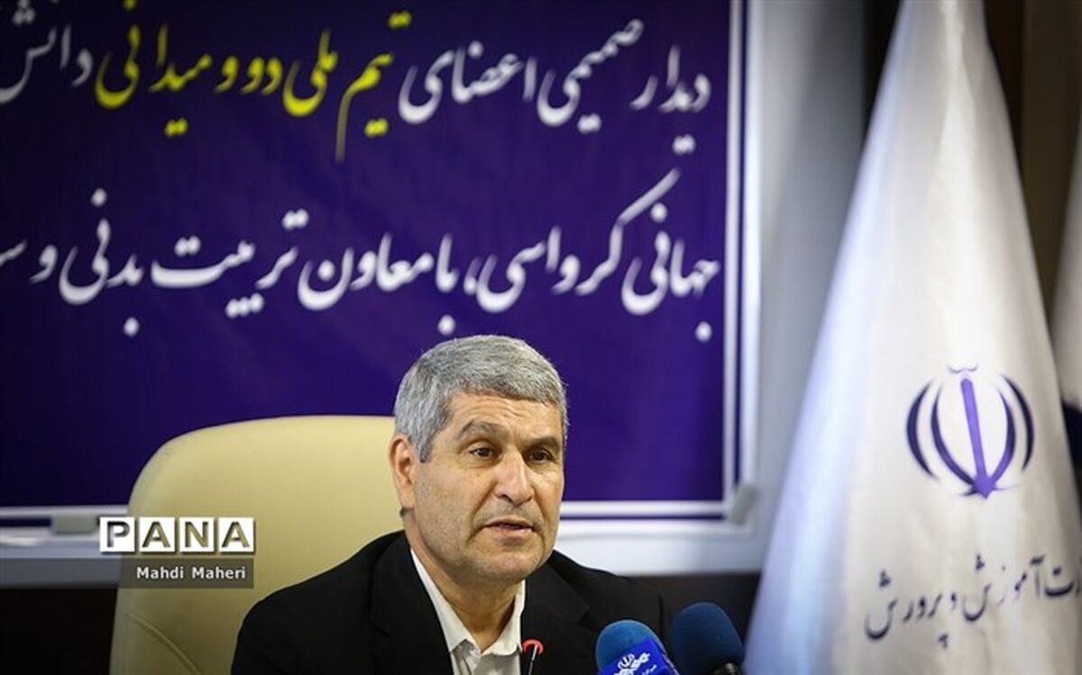حمیدی خطاب به تیم دانش‌آموزی دوو میدانی اعزامی به کرواسی: با اخلاق خوب واقعیات ایران را به جهانیان بشناسانید