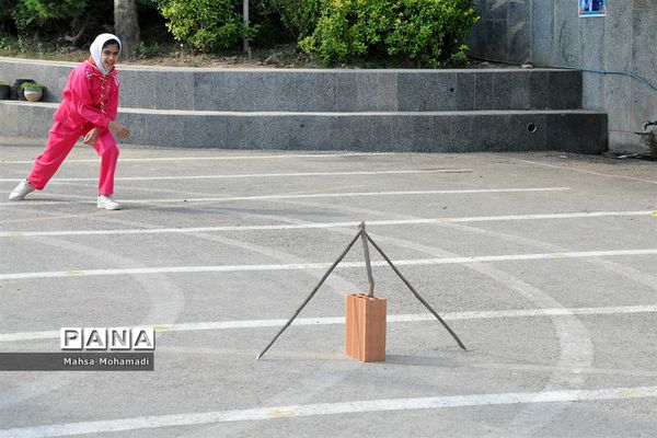 بازی بومی‌محلی دانش‌آموزان پیشتاز در میاندورود