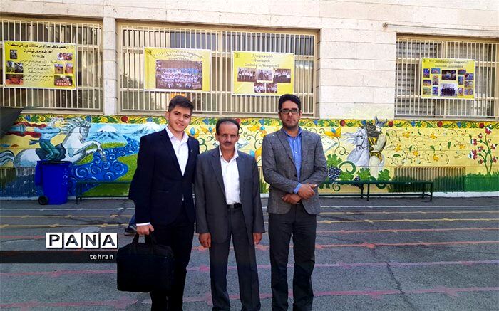 بازدید نماینده مجلس دانش آموزی تهران از برخی مدارس تهرانی
